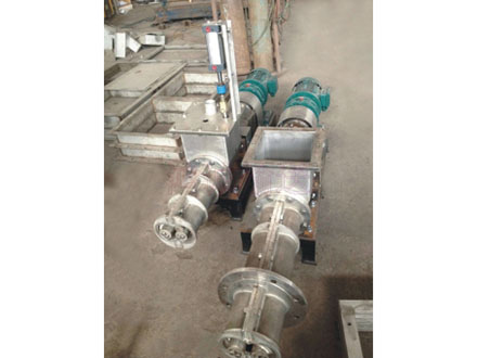 小型双螺旋半开形保送机