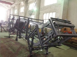 铝型材挤压机铝棒压余保送机